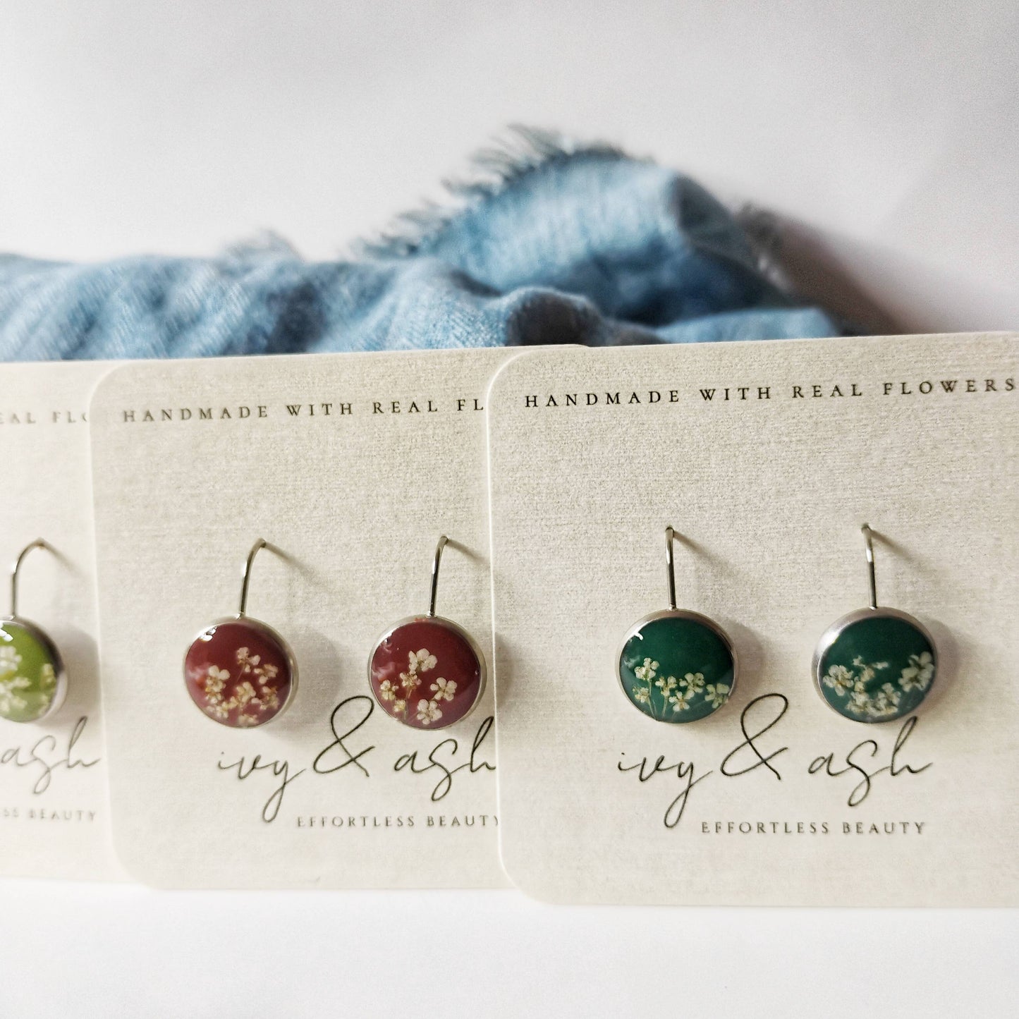 Woodland Walk Dangle Earrings,Set of 6