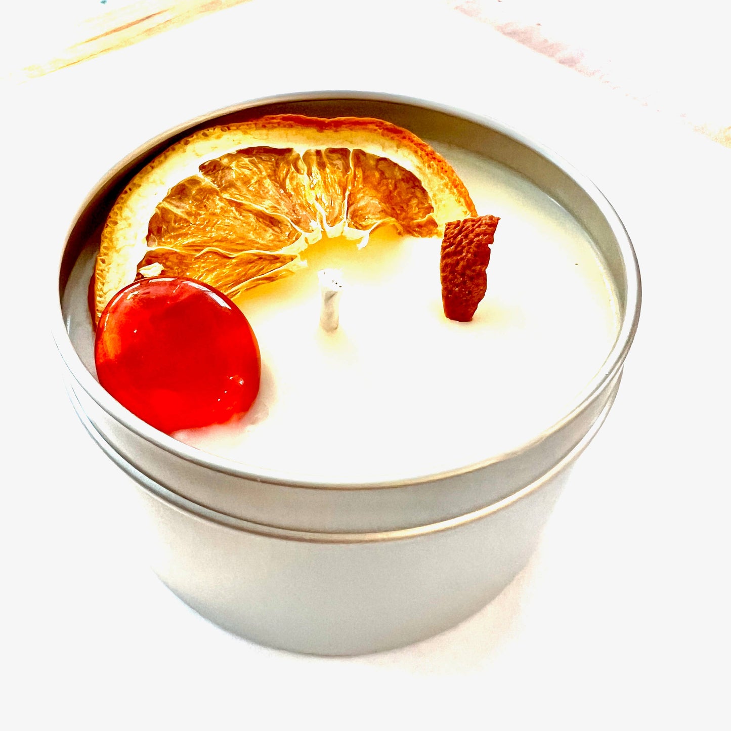 "Old Fashioned" Artisanal Soy Candle: 4 oz.