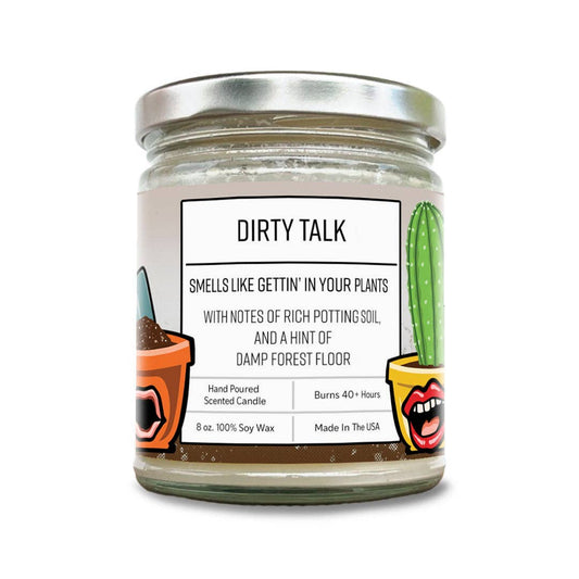 Earthy Garden Hand-Poured Soy Candle – Rich Soil 8oz: 8 oz.