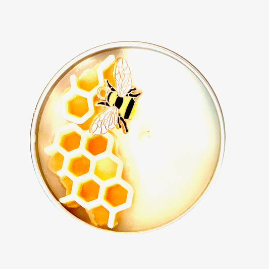 "Milk and Honey" Artisanal Soy Candle: 4 oz.