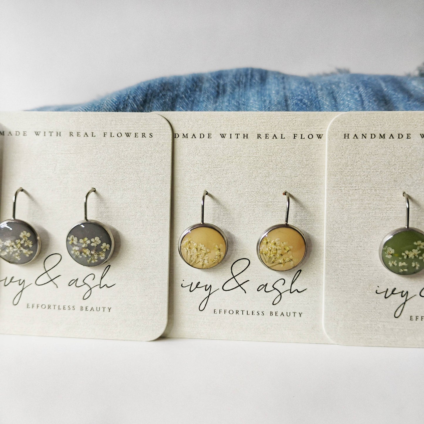 Woodland Walk Dangle Earrings,Set of 6