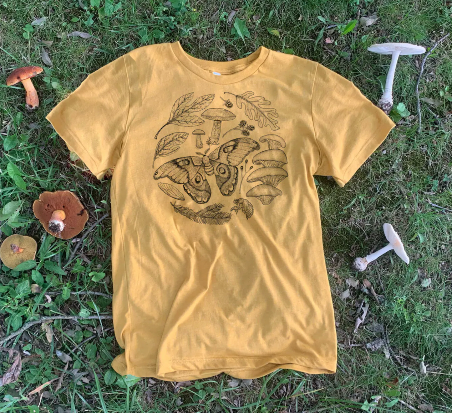Summer Finds Tee: Gold / XL