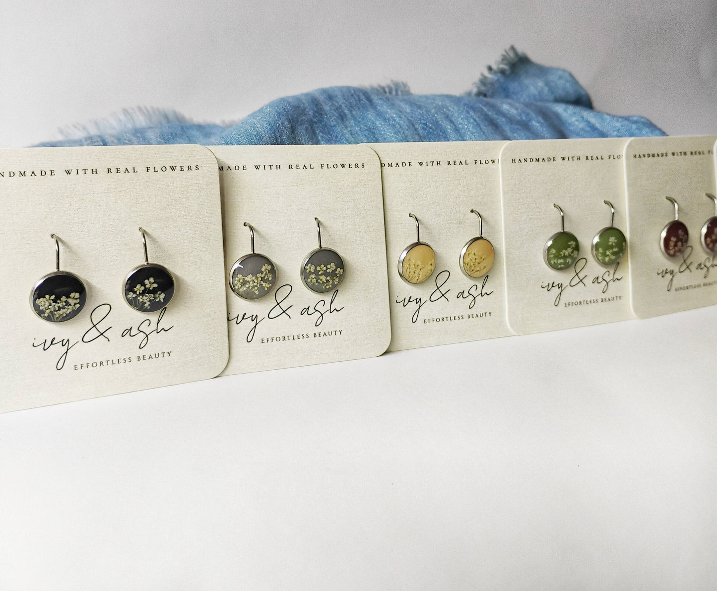 Woodland Walk Dangle Earrings,Set of 6